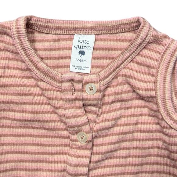 Kate Quinn Set of 2 Shortalls- 100% Organic Cotton - Size 12-18 months - Picture 4 of 4